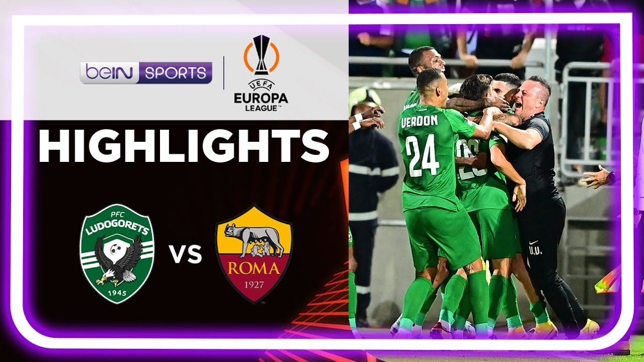 Ludogorets 2-1 AS Roma | Europa League 22/23 Match Highlights